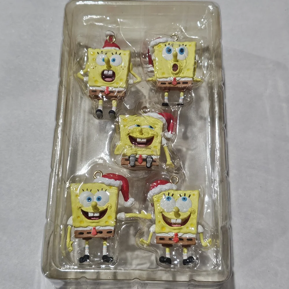 SpongeBob SquarePants Holiday Ornaments Nickelodeon L👀K Christmas in July